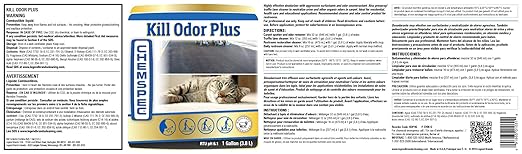 Chemspec-C-KOP1G Kill Odor Plus Professional Carpet and Textile Cleaner and Deodorizer, 1 Gal