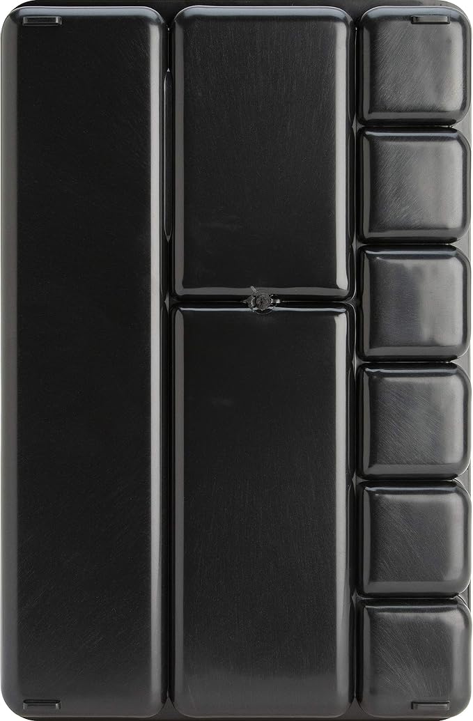 Lorell Drawer Tray Organizer, 9-Compartments, 9.38" x 14" x 1.25", Plastic, Black