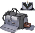 HILOMON Travel Garment Duffle Bag with Laptop Compartment, RFID Blocking Convertible Suit Bag Name Tap Pocket Carry On 2 in 1 Hanging Suit Travel Duffel Work Pouch