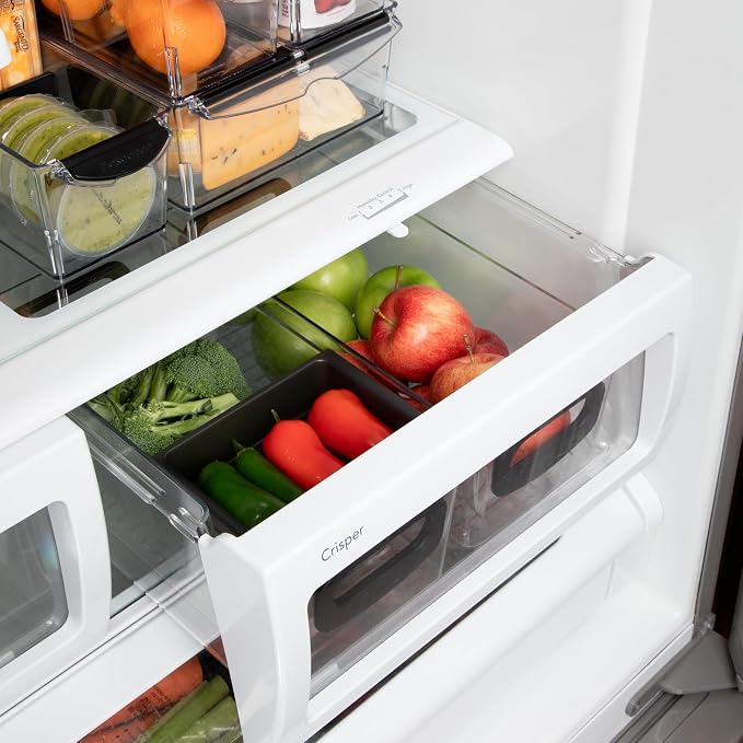 Progressive ProKeeper+ Pantry & Refrigerator Storage Containers – Modular Bins and Organizers (Crisper Drawer Bin, 5.9"L x 12.6"W x 4.5"H)