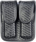 Molded Double Mag Pouch，Tactical Universal Magazine Holder Fits virtually Any 9mm, 40 or .45 Caliber Pistol Mag Single or Double Stack IWB or OWB Mag Pouch