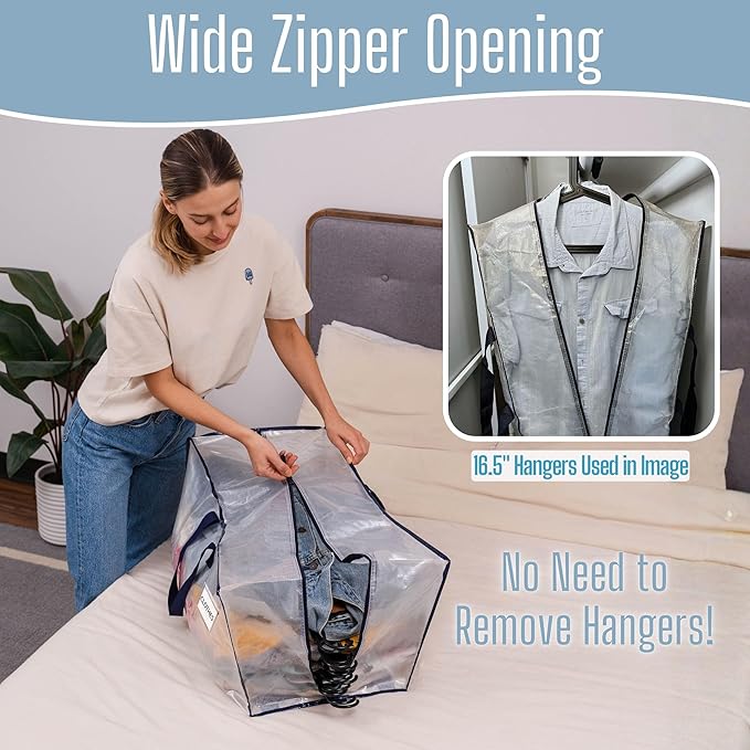 VENO 2 Pack Heavy Duty Moving Bags with Backpack Straps, Zippers & Handles, Extra Large Packing Bags for College Dorm Essentials, Moving Supplies Alternative to Cardboard Moving Boxes