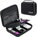 ProCase Diabetes Travel Case for Diabetic Supplies -Black | Hard Storage Bag for Glucose Meter, Insulin Pen, Test Strips, Syringes, Needles & More; Organizer for Diabetic Care Kits