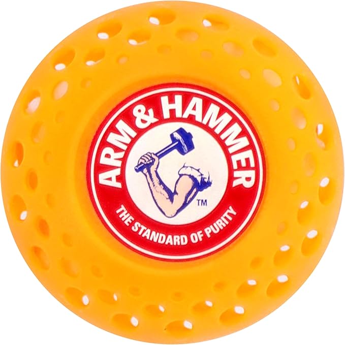 Arm & Hammer OdorBusterz® Odor Eliminator Balls, Clean Burst, 10 Count – Baking Soda Odor Control for Closets, Drawers, Hampers & Small Spaces