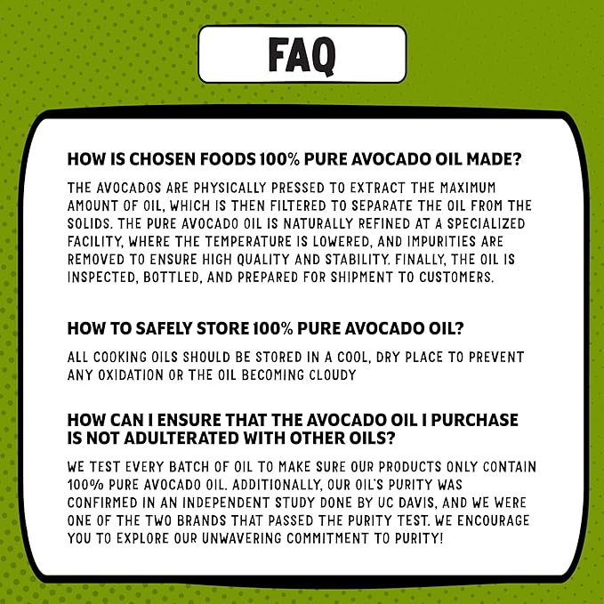 Chosen Foods Avocado Oil Spray, 13.5 Oz - All Purpose Cooking Spray made with 100% pure avocados - Non-GMO, Gluten-Free, Keto Friendly - (Pack Of 1)