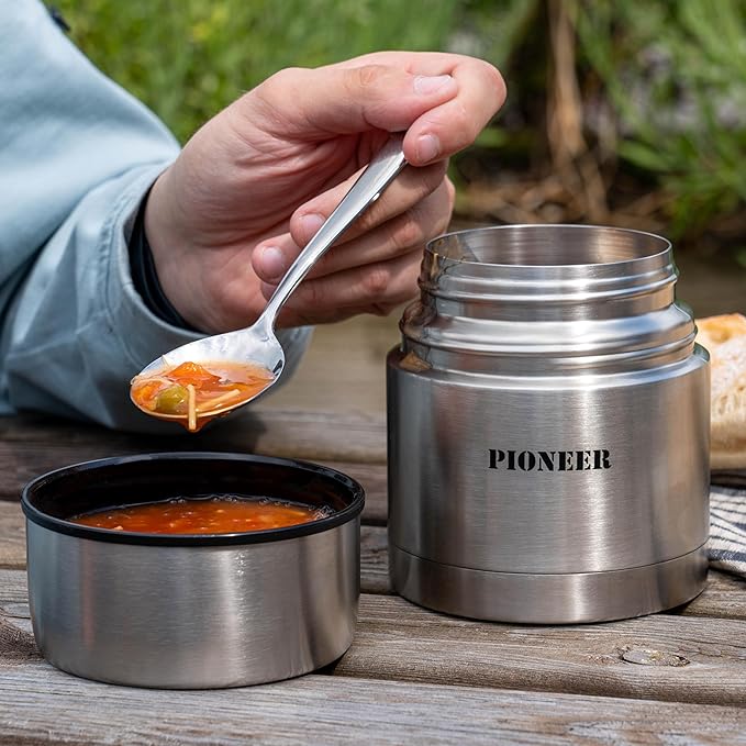 Pioneer HTH500 Insulated Box, 18/10 Stainless Steel, 0.5 L