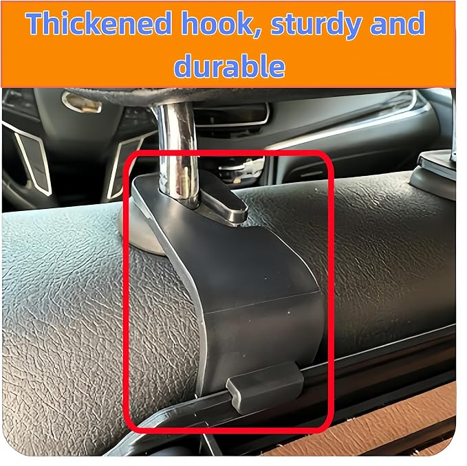2026 Upgrade 4-in-1 Car Organizer Back Seat, Leather Multifunctional Car Organizer and Storage Box with Cup Holders for Hold Phone, Snacks, Drinks, Handbag, Keep Your Ride Clean & Organized (Orange)