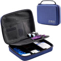 ProCase Diabetes Travel Case for Diabetic Supplies -Navy | Hard Storage Bag for Glucose Meter, Insulin Pen, Test Strips, Syringes, Needles & More; Organizer for Diabetic Care Kits