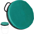5 Gallon Bucket Seat for YETI Bucket Only, 360-Degree Swivel Bucket Lid Seat, Bucket Lid Cushion 5 Gallon for Fishing, Hunting, Tool Organizer, Car Washing, Gardening, Baseball