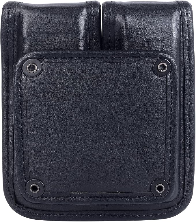 Molded Double Mag Pouch，Tactical Universal Magazine Holder Fits virtually Any 9mm, 40 or .45 Caliber Pistol Mag Single or Double Stack IWB or OWB Mag Pouch