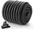 Wire Loom 1/2 inch 33ft, Split Loom Cord Protectors from Pets | Wire Protector Tubing, Flexible Wire Conduit, Electrical Cord Cover for Automotive, Black