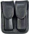 Molded Double Mag Pouch，Tactical Universal Magazine Holder Fits virtually Any 9mm, 40 or .45 Caliber Pistol Mag Single or Double Stack IWB or OWB Mag Pouch