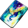 Credit Card Holder Small RFID Blocking Wallet Business Metal Slim Mini Aluminum Hard Case for Women Men