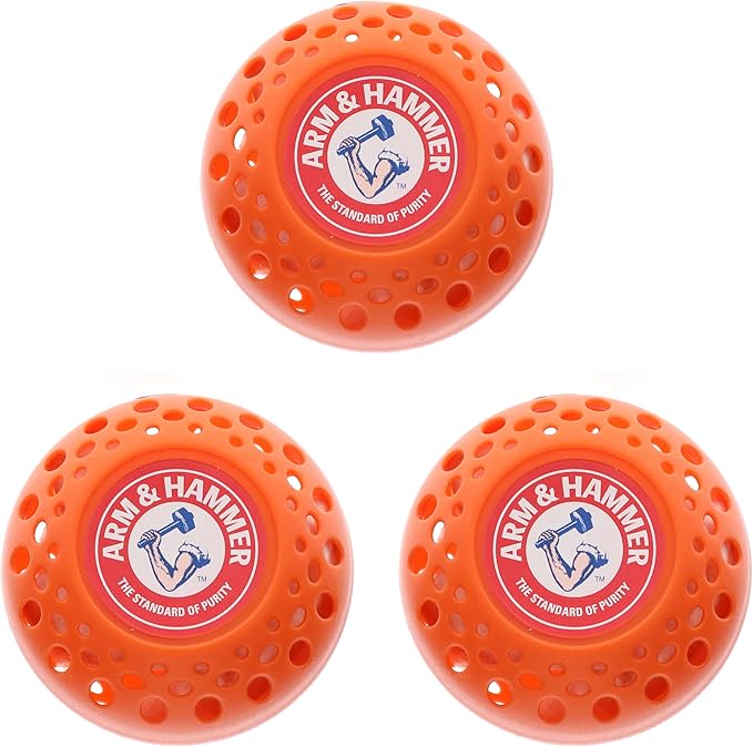 Arm & Hammer OdorBusterz® Odor Eliminator Balls, Pumpkin Cream, 3 Count – Baking Soda Odor Control for Closets, Drawers, Hampers & Small Spaces