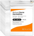 Clear Hermetically Sealed Plastic Bags Ideal for Freezing Food Storage Document Reusable and Preservation Bags - Ofituria