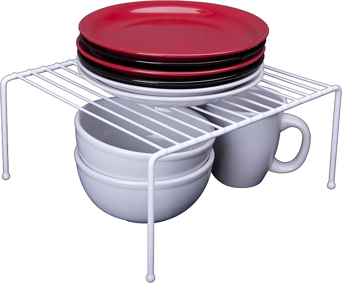 Panacea Grayline 40115, Medium Kitchen Helper Shelf, White