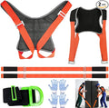Moving Straps, 2-Person Adjustable Shoulder Moving Lifting Straps and 1-Person Handle Lifting System, Safety Easily for Moving Furniture, Appliances, Mattresses Heavy Objects up to 880lbs
