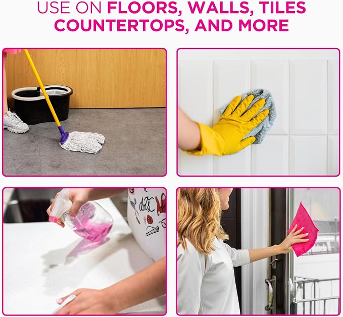 Stardrops - The Pink Stuff - The Miracle All Purpose Floor Cleaner - Pack of 2, 67.6 Fl Oz