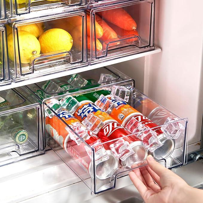 clear Drawer-Type Plastic Storage Box Bins Organizer，Family First Aid Kits Medicine cabinet Box Organizer,Closet ，Shelf，Ointments, Adhesive Bandages，Cosmetics,Office Items (clear, 2L)