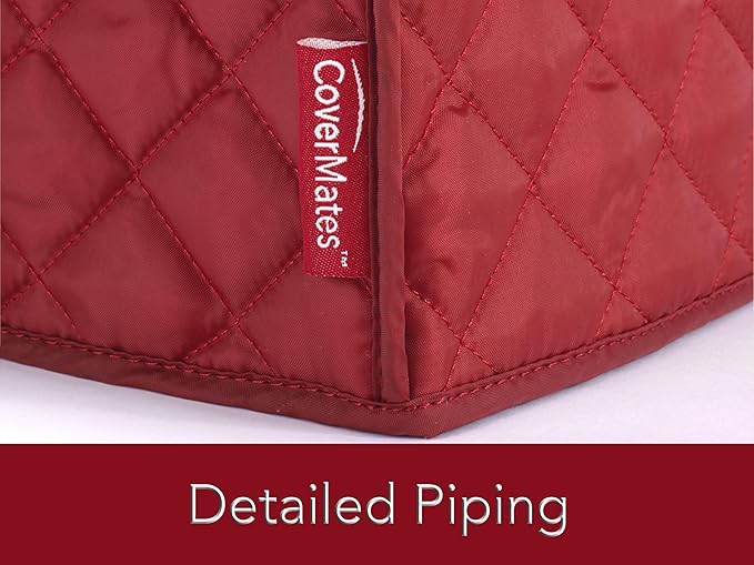 Covermates Keepsakes - Blender Cover - Dust Protection - Stain Resistant - Washable - Appliance Cover, Red