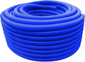 Flexible Polyethylene HDPE Non-Split Corrugated Wire Loom Tubing (Blue, 1-1/2" Dia. x 100 ft)