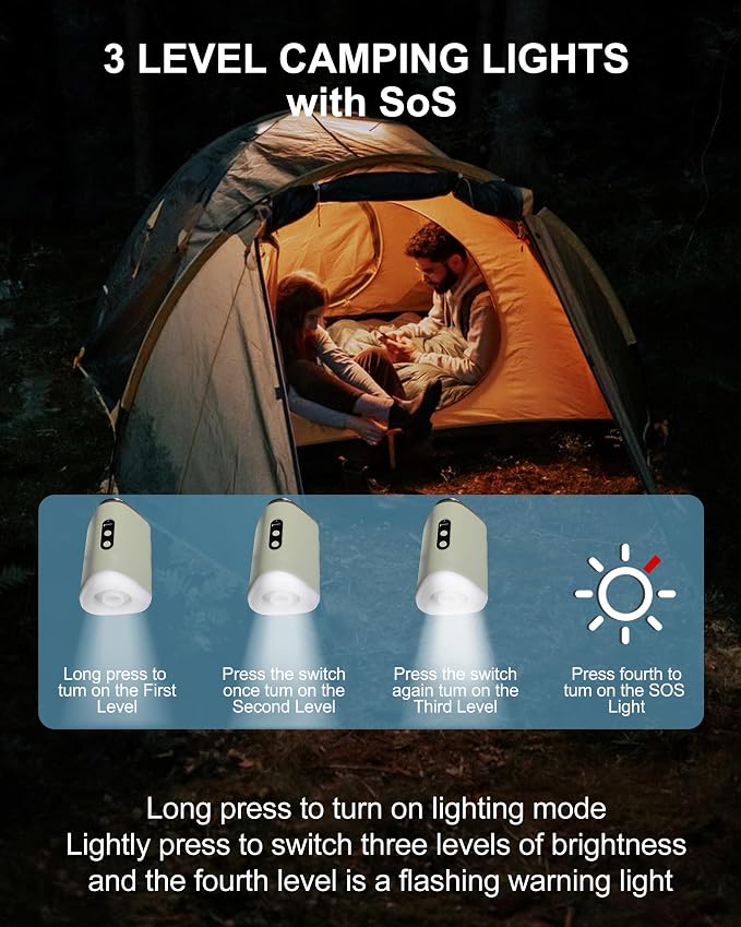 Portable Air Pump with 2500mAh Battery USB Rechargeable Lightweight Electric Mini Air Pump Inflate Deflate for Pool Floats Vacuum Storage Bags Air Mattress Swimming Ring Sleeping Pads – Khaki | USB Rechargeable, Lightweight, Electric, Mini, for Pool, F...