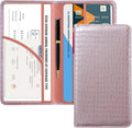CoBak Car Registration and Insurance Holder | Vehicle Glove Box Organizer, Auto Truck Compartment Document Case with Magnetic Closure for Insurance & Driver License