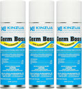 Germ Boss Strong Odor Eliminator, Fast-Acting Cleaning & Deodorizing Fogger, Mold Bomb Fogger for Smell Control with Fresh Scent, Covers Up to 1,000 cu ft, 6 oz, Pack of 3