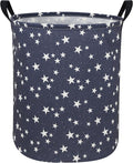 Star Laundry Hamper,Kids Laundry Basket CollapsibleBoys and Girls Storage Baskets for Home Decor,Office,Toy Organizer,(Blue Star)