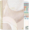 bloom daily planners 2025-2026 (8.5" x 11") Academic Year Day Planner (July 2025 - July 2026) - Aesthetic Weekly & Monthly Dated Agenda Organizer with Stickers - Brushed Beige