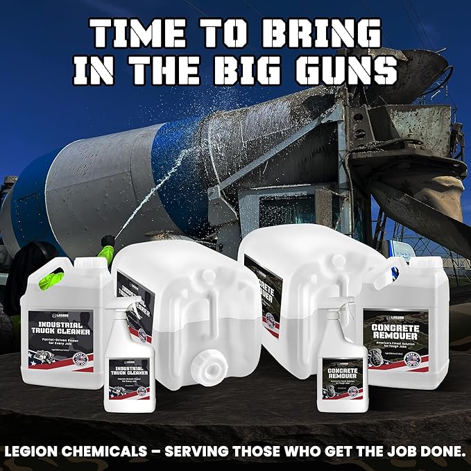 Industrial Truck Cleaner – Removes Road Film, Grease & Heavy Grime (Non-Corrosive, Biodegradable Formula), Professional Bulk Size, 275-Gallon Tote