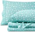 Bare Home Full - Christmas Sheet Set - Luxury 1800 Ultra - Double Brushed Soft Microfiber - Deep Pockets - Easy Fit - 4 Piece Set - Holiday Bed Sheets (Full, Snowdrift)