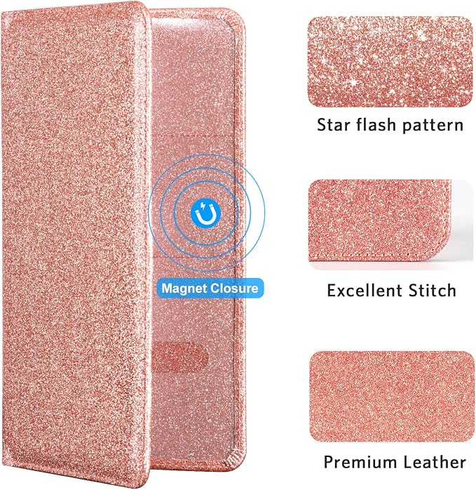 CoBak Car Registration and Insurance Holder | Vehicle Glove Box Organizer, Auto Truck Compartment Document Case with Magnetic Closure for Insurance & Driver License