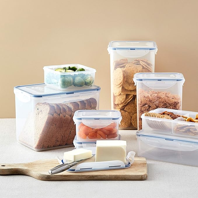 Lock & Lock Assorted Food Storage Container Set (6-Piece)