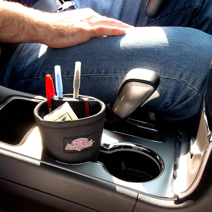 Bucket Boss - AutoBoss Cup Holder Organizer, Auto Boss (AB30100) , Black