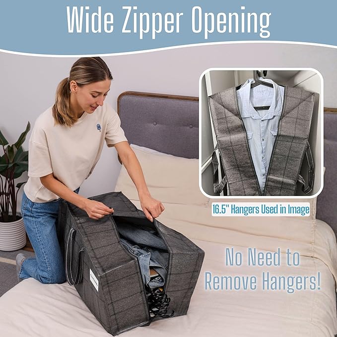VENO 4 Pack Heavy Duty Moving Bags with Backpack Straps, Zippers & Handles, Extra Large Packing Bags for College Dorm Essentials, Moving Supplies Alternative to Cardboard Moving Boxes