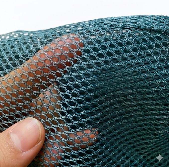 Durable Reusable Hanging Storage Mesh Bags for Fruits, Vegetables, Garlic, Ginger & Potatoes, Kitchen Storage Mesh Bag, Breathable Storage Bags for Pantry, Home Decor & Kitchen Decor (2 blue bags)