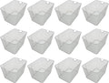 YBM HOME Kitchen Pantry Organizer Wire Baskets for Shelves, Cabinets, Pantry, Countertop, Mesh Open Storage Bin Metal Basket for Organizing Food Supplies, 12 Pack, 14x10x8.8