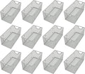 YBM Home Wire Mesh Storage Basket Organizer for CD and DVDs - 12 Pack