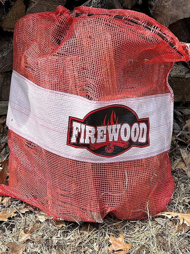Farber Mesh Firewood Bags 22x24-100 per Pack